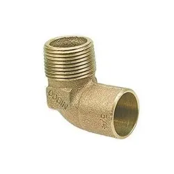 Codo adaptador macho cobre 3/8