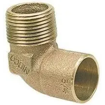 Codo adaptador macho cobre 1/2