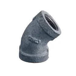 Codo galvanizado  3/8 x 45 g120