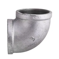 Codo galvanizado de 3 x 90 g90