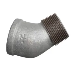 Codo calle galvanizado 11/4 x 45 g9