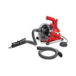 Mini trompo electrico destapador para llave de lavamanos de 3/4-11/2