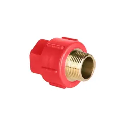 Adaptador macho con rosca para incendio de 1 1/4 x 1 1/4 (40x40mm) repolen fire rp 