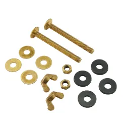 Tornillo para acoplar tanque de inodoro bronce solido ed01bb