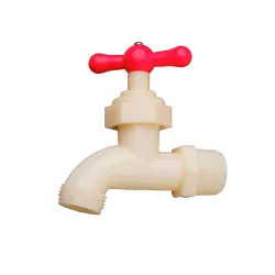 Llave de chorro rosca de manguera de 3/4 pvc