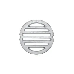 Parrilla plana redonda de aluminio para jossan