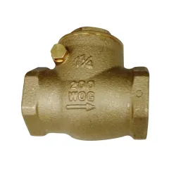 Check valve horizontal de metal 3/4