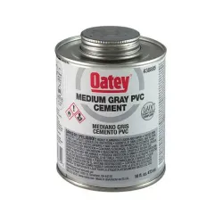 Pegamento para pvc gris