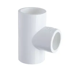 Tee lisa  pvc de 3/4 x 1/2 para agua potable calibre 40 2901538