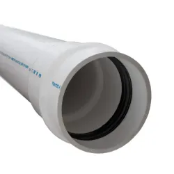 Tuberia pvc 2 sdr 26 con glándula  agua