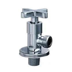 Llave de control 1/2 x 1/2 cromada 52201b con manubrio de cruz