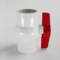 Valvula de bola lisa de pvc  de 2