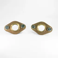 Brida eliptica para medidor de 1-1/2 bronce