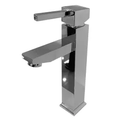 Llave para lavamano alta monomonado.