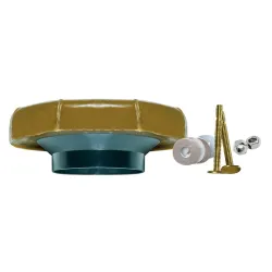 Aro de cera y tornillo bronce  fluidmaster