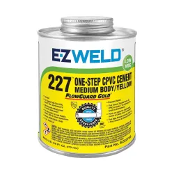 Pegamento de cpvc 1/2 pinta e-z weld