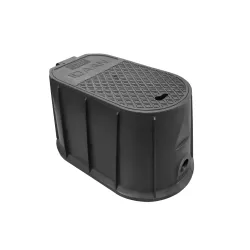 Caja de medidor de polietileno 5/8 bugatti idaan