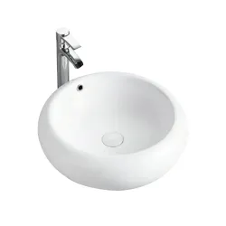 Lav  ceramico redondo ancho ez john m-105