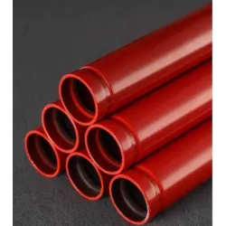 Tuberia roja de 4 ul/fm ranurada calibre 10 a795