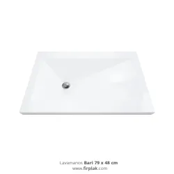 Mueble tiziano elev amaretto 79x48+lav. bari