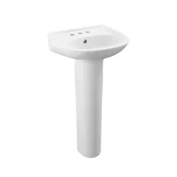 Lavamanos de pedestal blanco modelo colony american standard