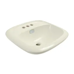 Lavamanos empotrable de 4 color bone modelo olympus american standard