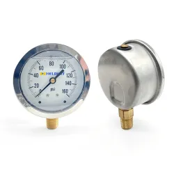 Reloj de presion con glicerina 0-160 psi helbert