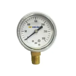 Reloj de presion seco de 1/4 0-300 psi 2 helbert