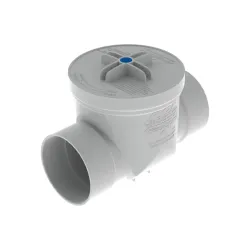Valvula anti retorno check valve pvc para sanitario de 4 pcp