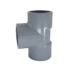 Tee cpvc de 2 1/2 lisa para agua caliente