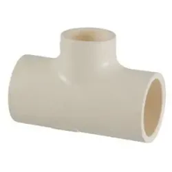 Tee reducida cpvc  de 1  x 1/2 lisa
