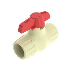 Valvula de bola cpvc  1/2 lisa pcp