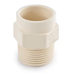 Adapter cpvc macho de 3/4 