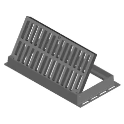 Marco y parrilla calle pesado 19 x 38