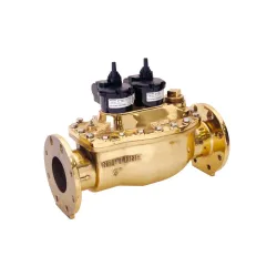 Macromedidor de agua de bronce compuesto 6