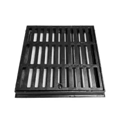 Marco y parrilla 24 x 24 trafico pesado de hierro ductil