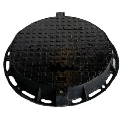 Aro y tapa de hierro  pesado alcantarillado
