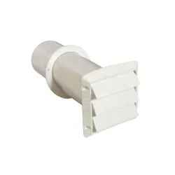 Ducto para ventilacion plastico de aire (wall-cap) de 4 coflex