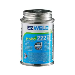 Pegamento para tubo pvc de agua 1/4 pinta e-z weld