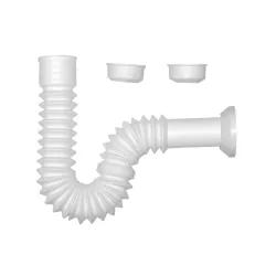 Trampa flexible para lavamanos/fregador coflex