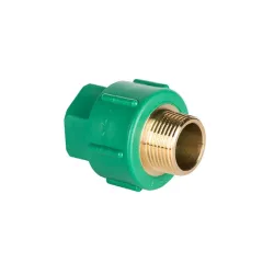 Adaptador macho con rosca para agua de 1 1/4 (40mm) ppr repolen