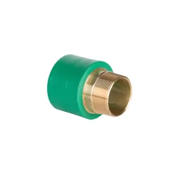 Adaptador macho con rosca para agua de 2 (63mm) ppr repolen