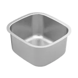 Fregador sencillo under tamaño 16-1/2 x 18 x 9 pulgadas moen