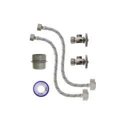 Bolsa de ferreteria para lavamanos agua fria y caliente coflex