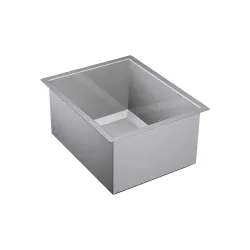 Fregador sencillo under cuadrado moen