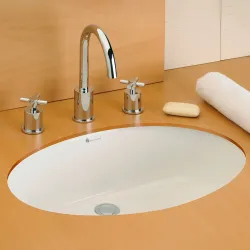 Lavamanos ovalado modelo mara color blanco