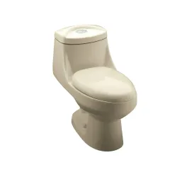 Inodoro integral fv trento color bone con asiento y ferreteria