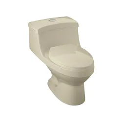 Inodoro interal apolo fv color bone con asiento y ferreteria