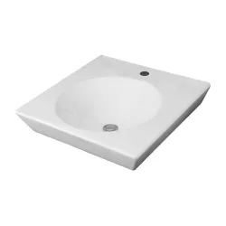 Lavamanos blanco de sobreponer modelo rossini premarcado fv