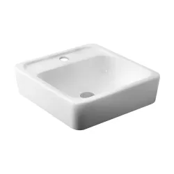 Lavamanos blanco de sobreponer modelo amadeus fv